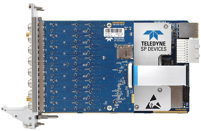 Teledyne SP Devices ADQ8-8C多通道，10位數(shù)字轉(zhuǎn)換器